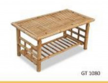 Hylly bamboo 90x50x45cm