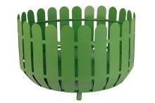 Suojaruukku metall. vihreä dia 40cmk.25,5cm