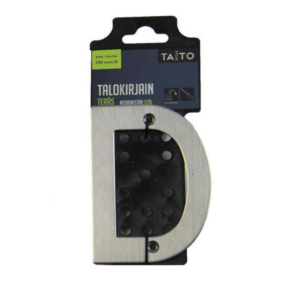 Taito talokirjain 100mm teräs D-