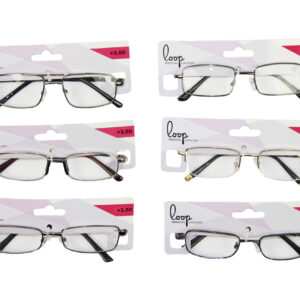 Loop lukulasit metallisanka lajitelma +3,5-