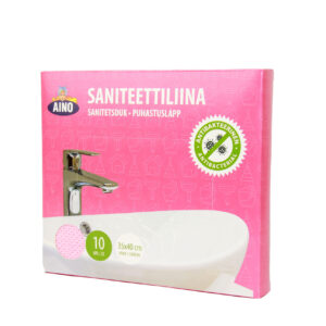 Aino saniteettiliina 10 kpl antibakteerinen