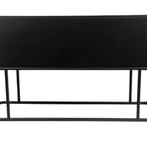Kukkateline musta 80x25x45cm