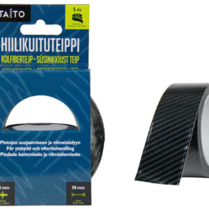 Taito hiilikuituteippi 50x0,4mm x 5m musta