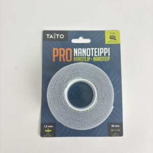 Taito Pro-nanoteippi 30x0,7mm x 1m läpinäkyvä