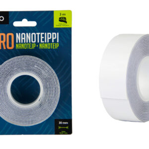 Taito Pro-nanoteippi 30x1,5mm x 3m läpinäkyvä