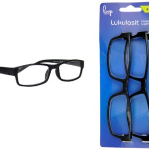 Loop lukulasit 2kpl +2,0 puolimatala
