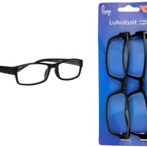 Loop lukulasit 2kpl +3,0 puolimatala