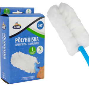 Aino mikrokuituhuiska ja 5 vaihtopäätä
