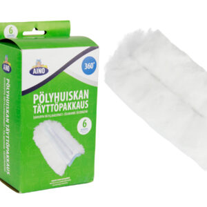 Aino mikrokuituhuiskan vaihtopää 6 kpl