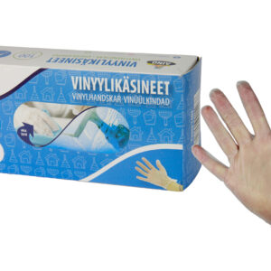 Aino vinyylikäsineet XL 100 kpl