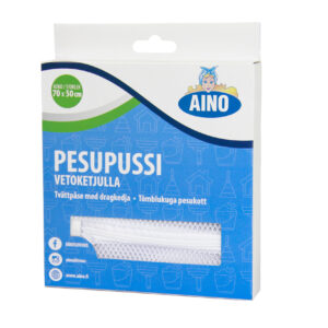 Aino pesupussi vetoketjulla 70x50 cm