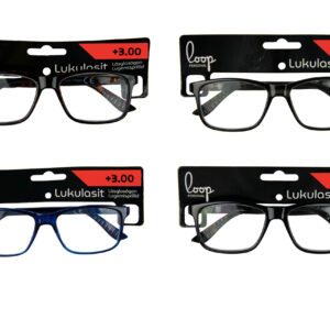 Loop lukulasit unisex lajitelma +3,0