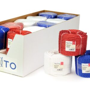Taito muovinaru 5mm 30m värilajitelma-