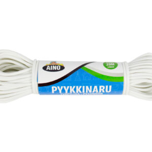Aino pyykkinaru metallivahviste 20 m 4 mm