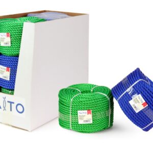 Taito muovinaru 6mm 60m värilajitelma-