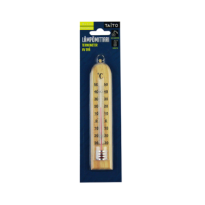 Taito lämpömittari puu 16 cm