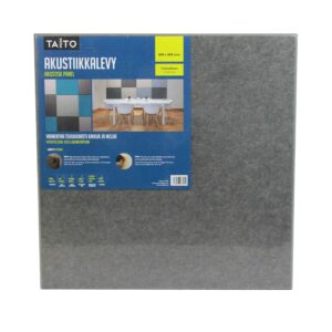 Taito akustiikkalevy 2kpl grafit600x600x9mm-