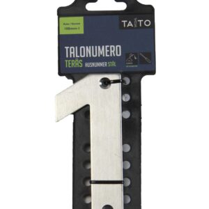 Taito talonumero 100mm teräs 1-