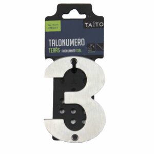 Taito talonumero 100mm teräs 3-