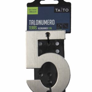 Taito talonumero 100mm teräs 5-